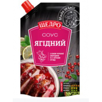 Соус Щедро Ягідний 180г